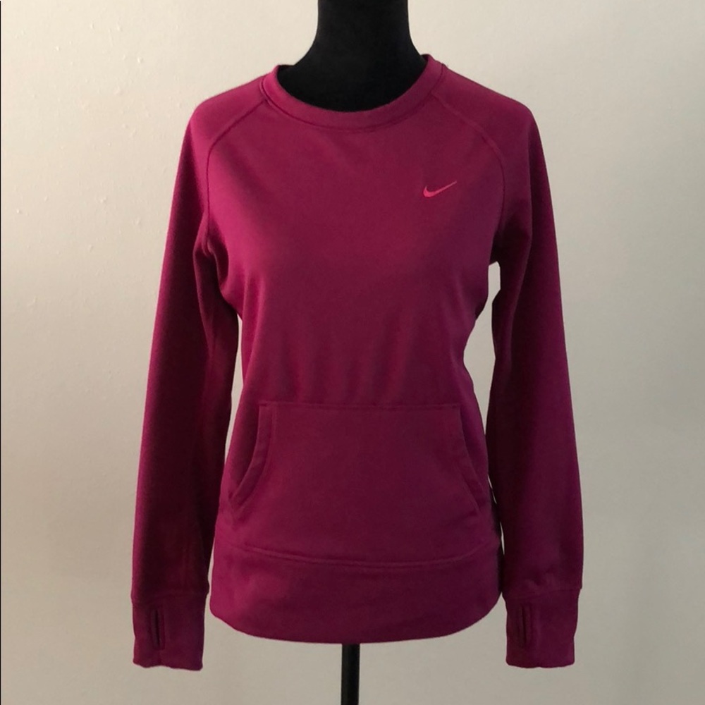 Maroon Nike Therma- Fit Sweater Size M